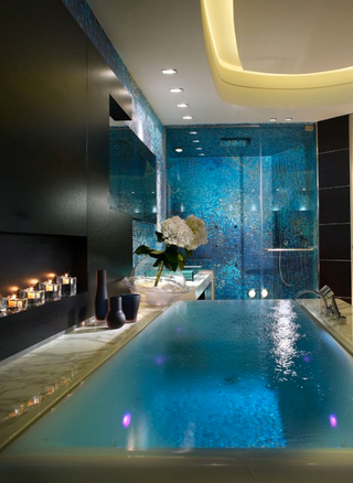 Illustration for article titled I Can Live In Any of These Amazing Bathrooms